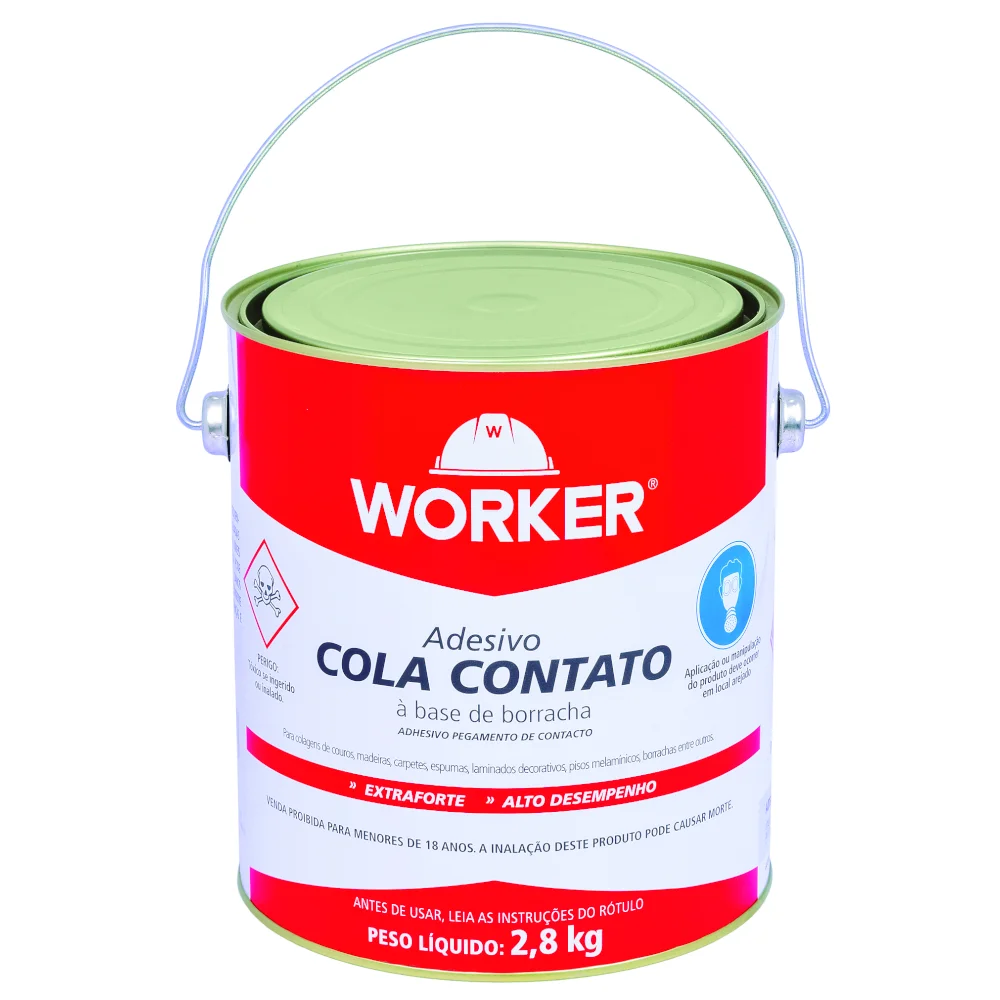 Adesivo Cola Contato 2,8Kg Worker