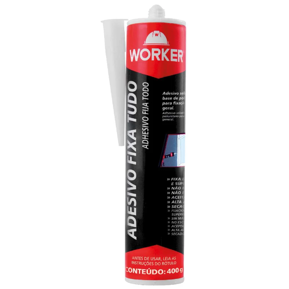 Adesivo Selante 400G Fixa Tudo Worker