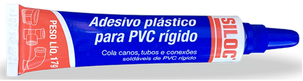 Adesivo Pvc Bisnaga 17Gr Siloc 