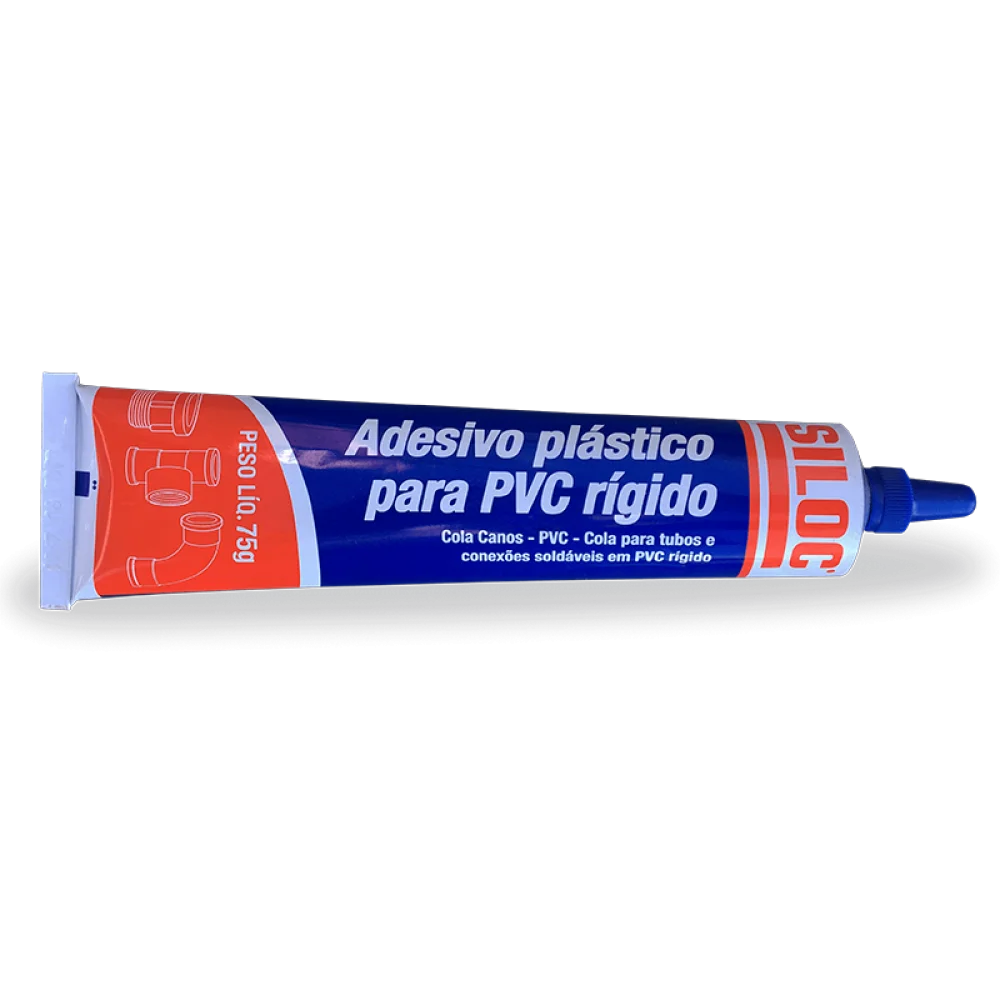 Adesivo Pvc Bisnaga 75Gr Siloc 