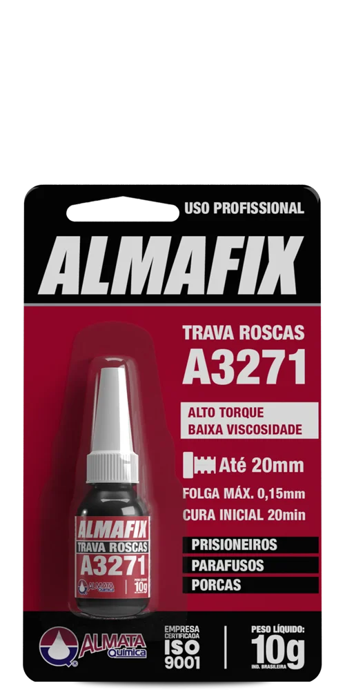 Adesivo Trava Rosca Alto Torque 10G B V Almata