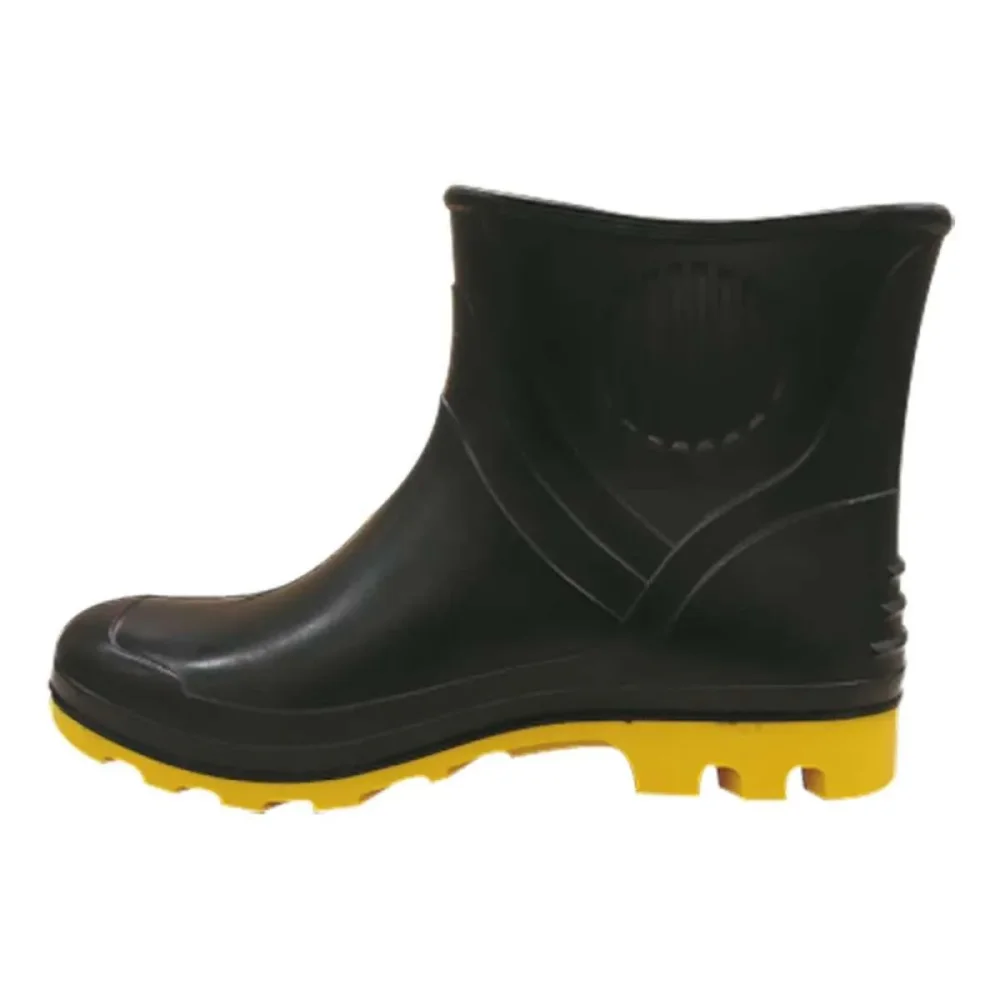 Bota Pvc Pr/Am Cano Médio com Forro Tamanho 38 Grendene