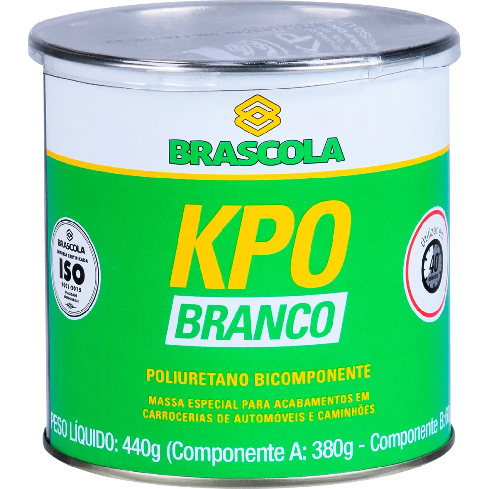 Brascoved Kpo Poliuretano Bicomponente 440G - Branco Brascola