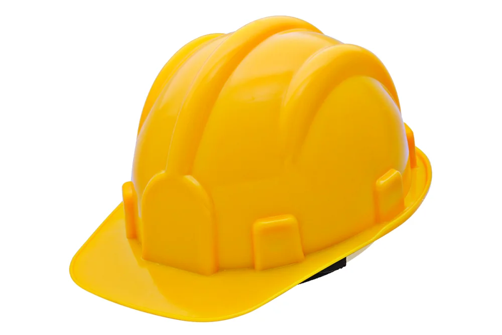 Capacete Construção com Carneira Amarelo Delta Plus