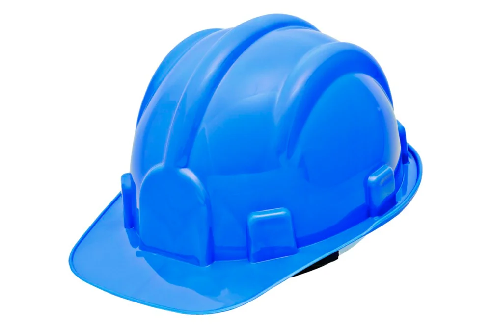 Capacete Construção com Carneira Azul Delta Plus