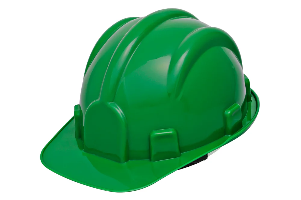 Capacete Construção com Carneira Verde Delta Plus