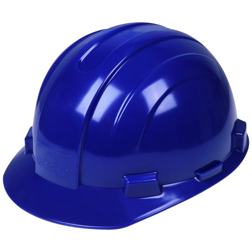 Capacete de Proteção Industrial Max Azul Worker