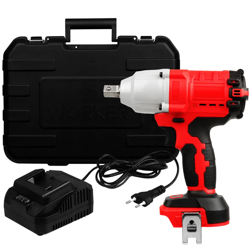 Chave de Impacto a Bateria 1/2" 20V Motor Brushless Worker
