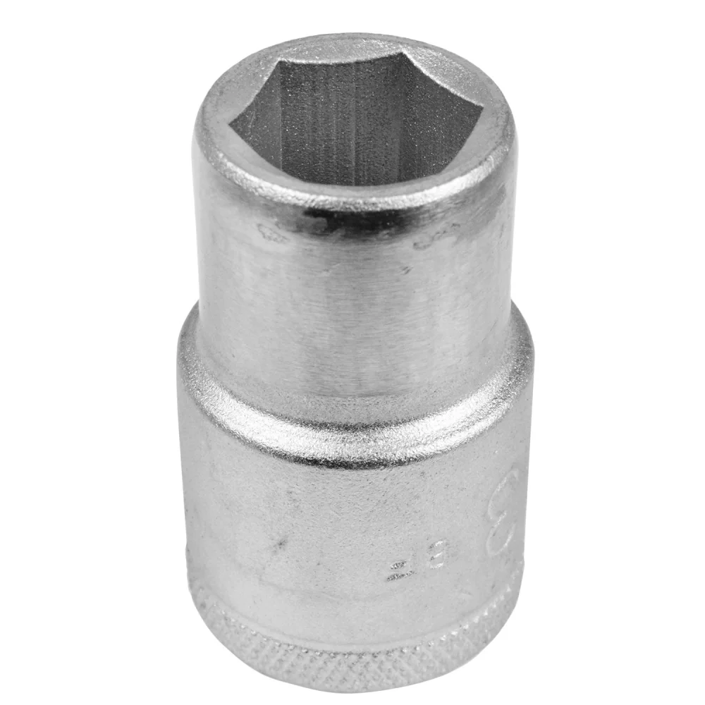 Chave Soquete 13 MM Estriado Encaixe 1/2" Gedore