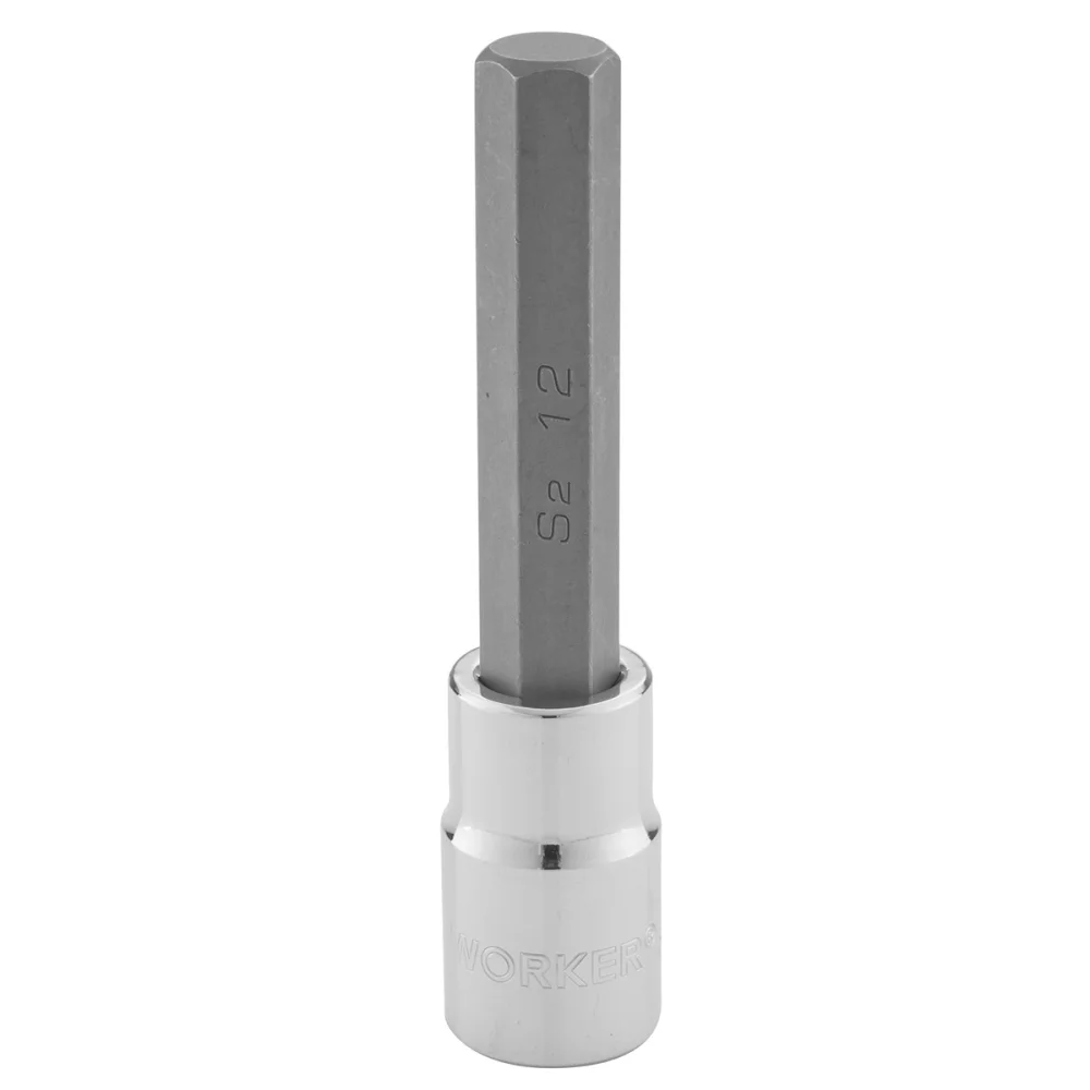 Chave Soquete Lg1/2" Hexagonal 12 MM Worker