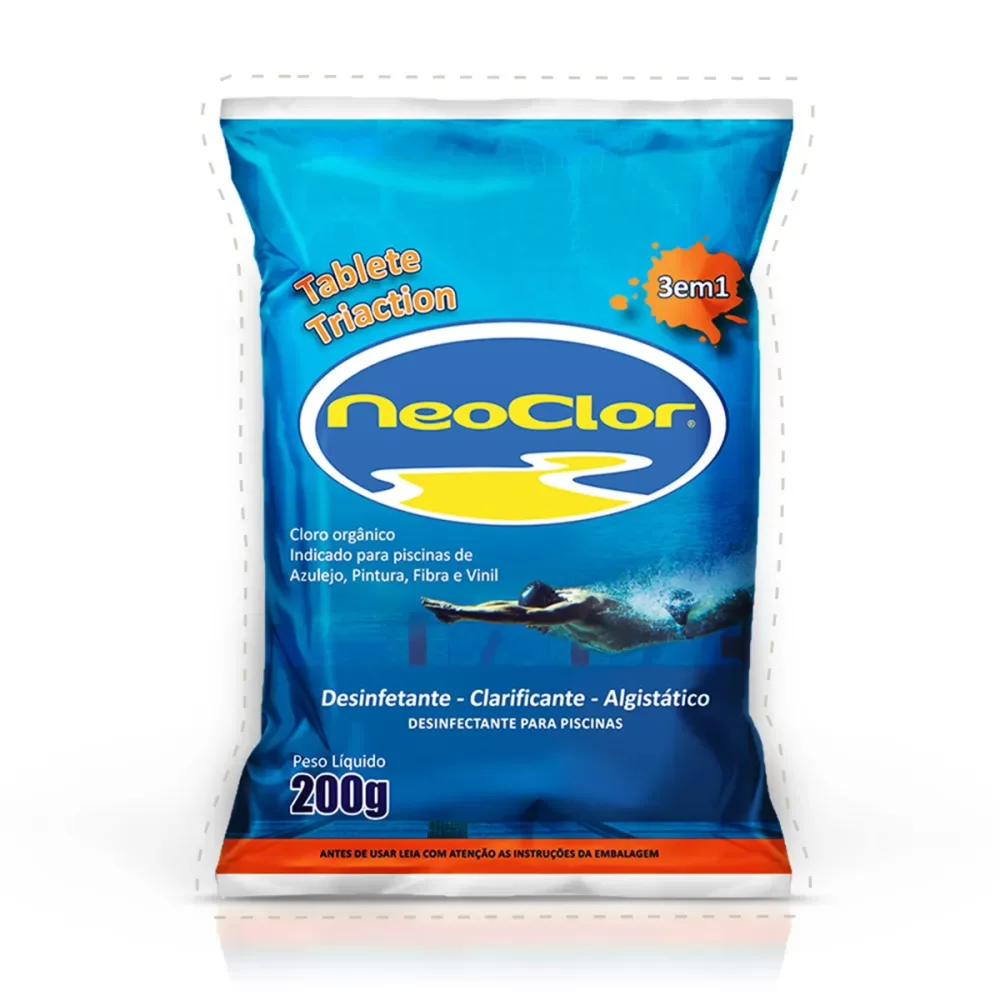 Cloro Tablete 200Gr Triaction Neoclor