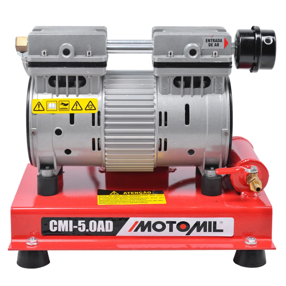 Compressor Ar Direto sem Óleo 5Pcm Cmi-5,0 Ad Motomil - 220V