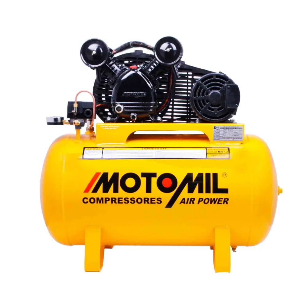 Compressor de Ar 10 Pés CMV 10Pl/100 Motomil - 110/220V
