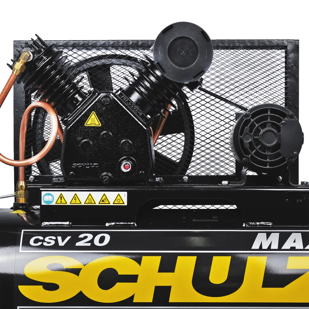 Compressor de Ar 20 Pés 200L Max Csv 220/380V Schulz