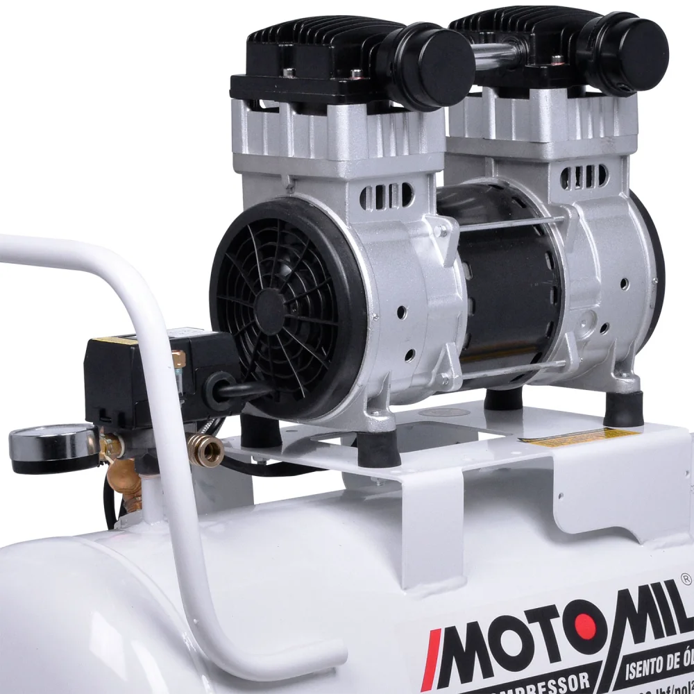Compressor de Ar Odontológico 8Pcm Cmo-8/50 Motomil - 220V