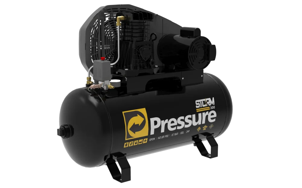 Compressor de Ar Storm 300 Mono 110/220V 100L Pressure
