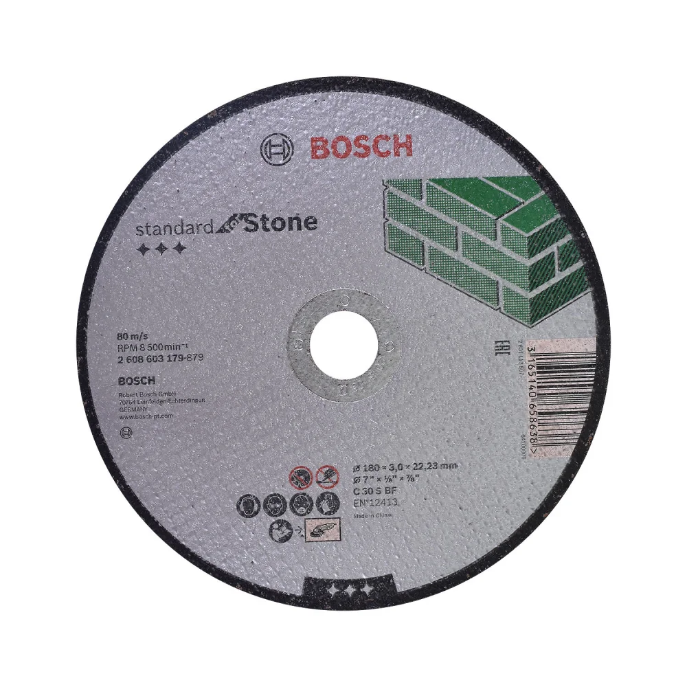 Disco Corte 7" X 7/8" para Pedras Standart For Stone Bosch