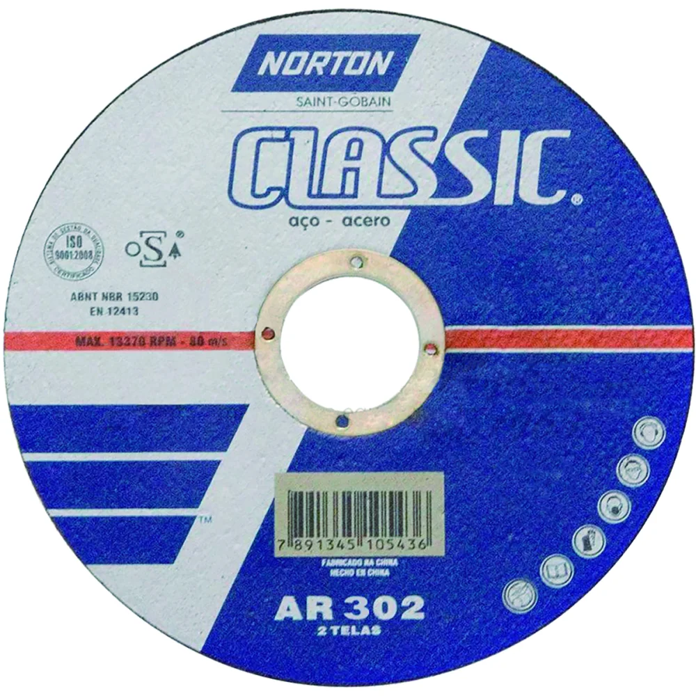 Disco de Corte Modelo Ar302 Classic 300X32X1587 Norton