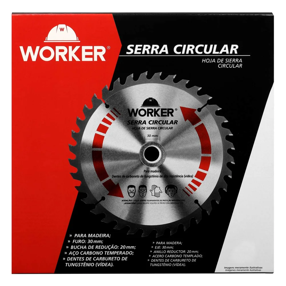 Disco de Serra Widea 305X24 Dentes 30Mm Worker