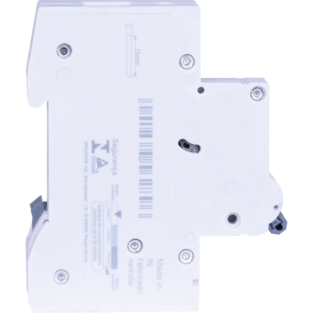 Disjuntor Unipolar Din Curva C 16A Siemens