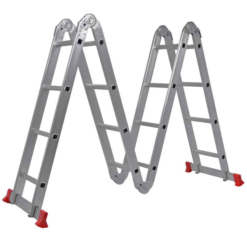 Escada Articulada de Alumínio 4X4 8 em 1 com 4,29M Worker
