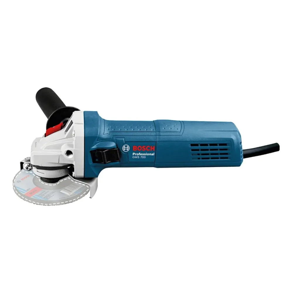 Esmerilhadeira Angular 4.1/2" Gws 700 220V 5 Discos Bosch