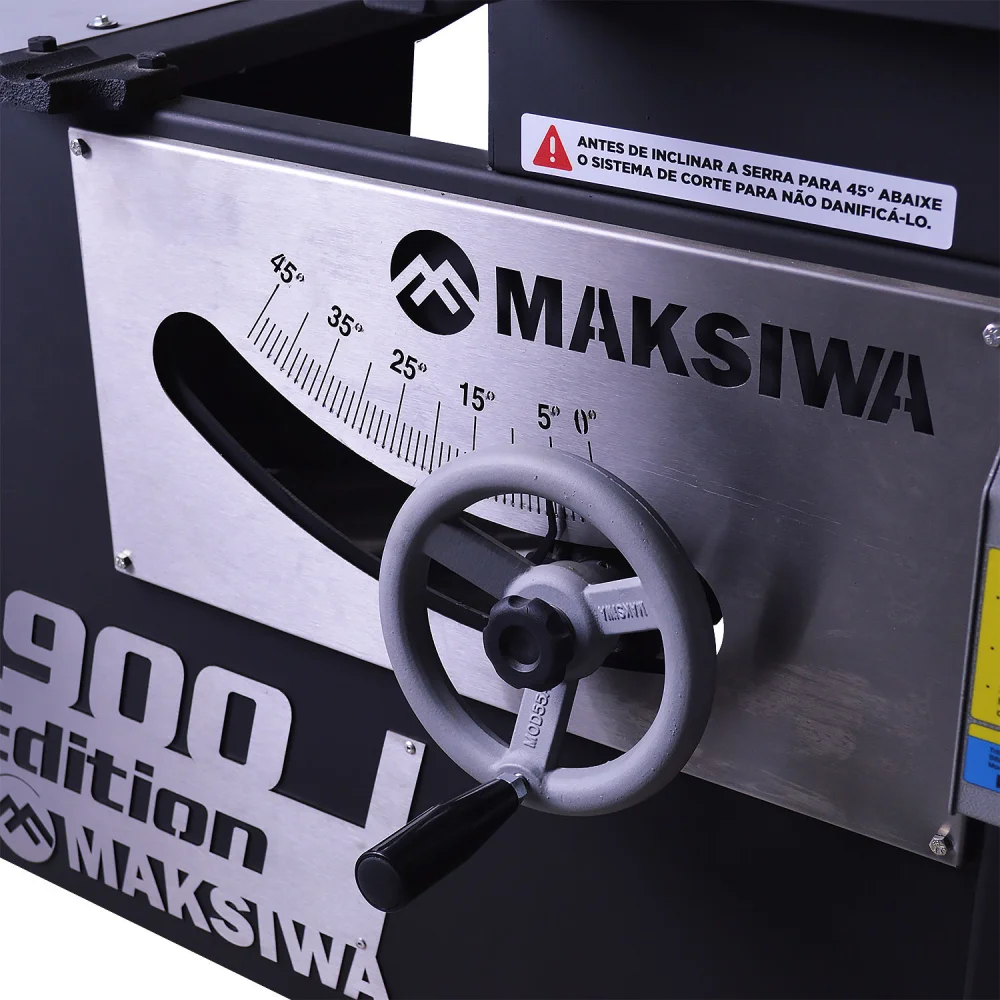 Esquadrejadeira Black Edition 1900Mm Maksiwa – 127 / 220V