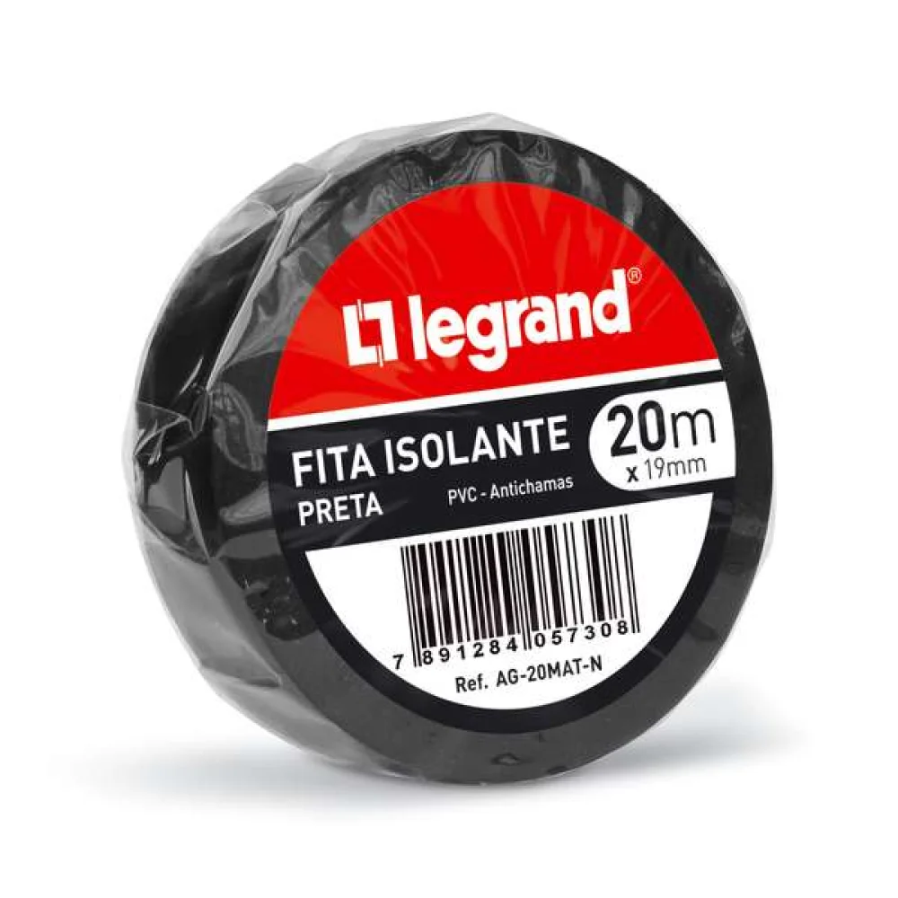 Fita Isolante Ag 19Mm X 20M 10 Pc's Legrand