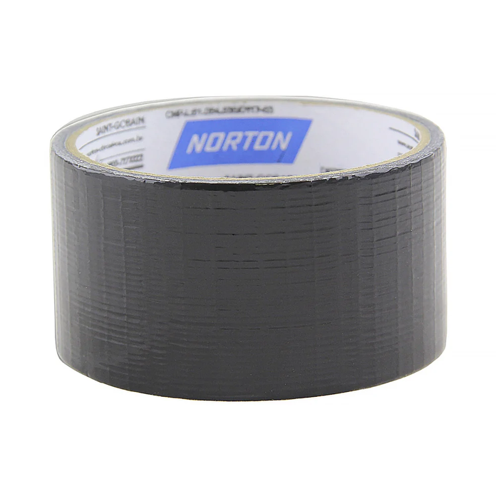Fita Silver Tape Preta 48Mm 5M Norton
