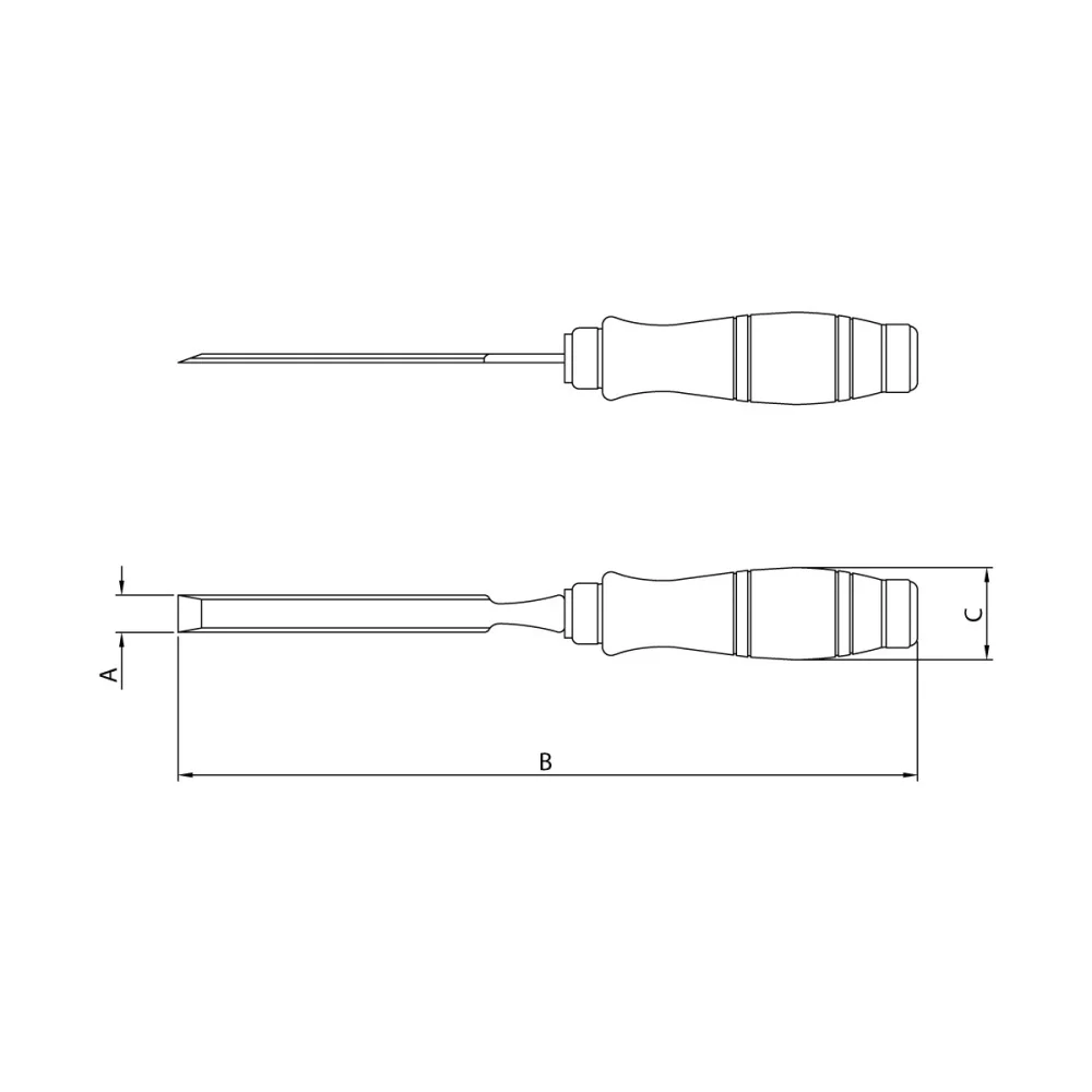 Formão 1.1/2" Tramontina 43330109