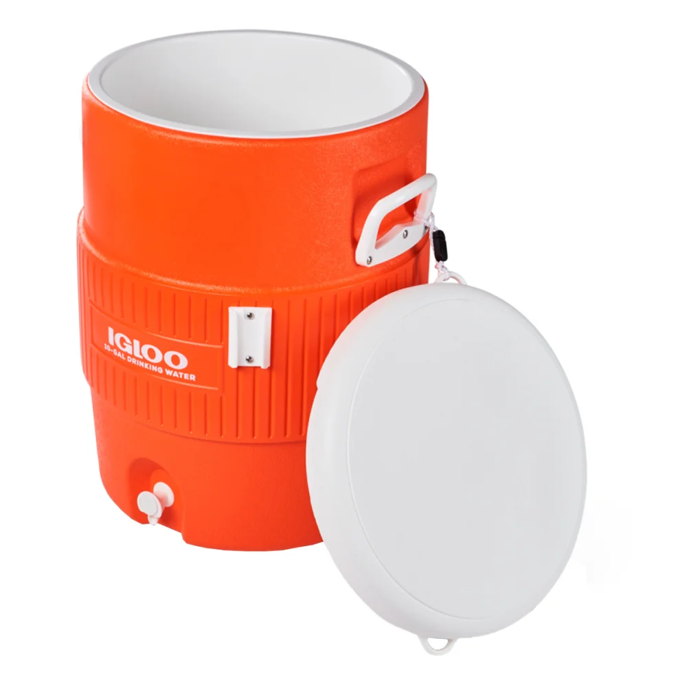 Galão Térmico Top Seat Laranja 37,9L Igloo