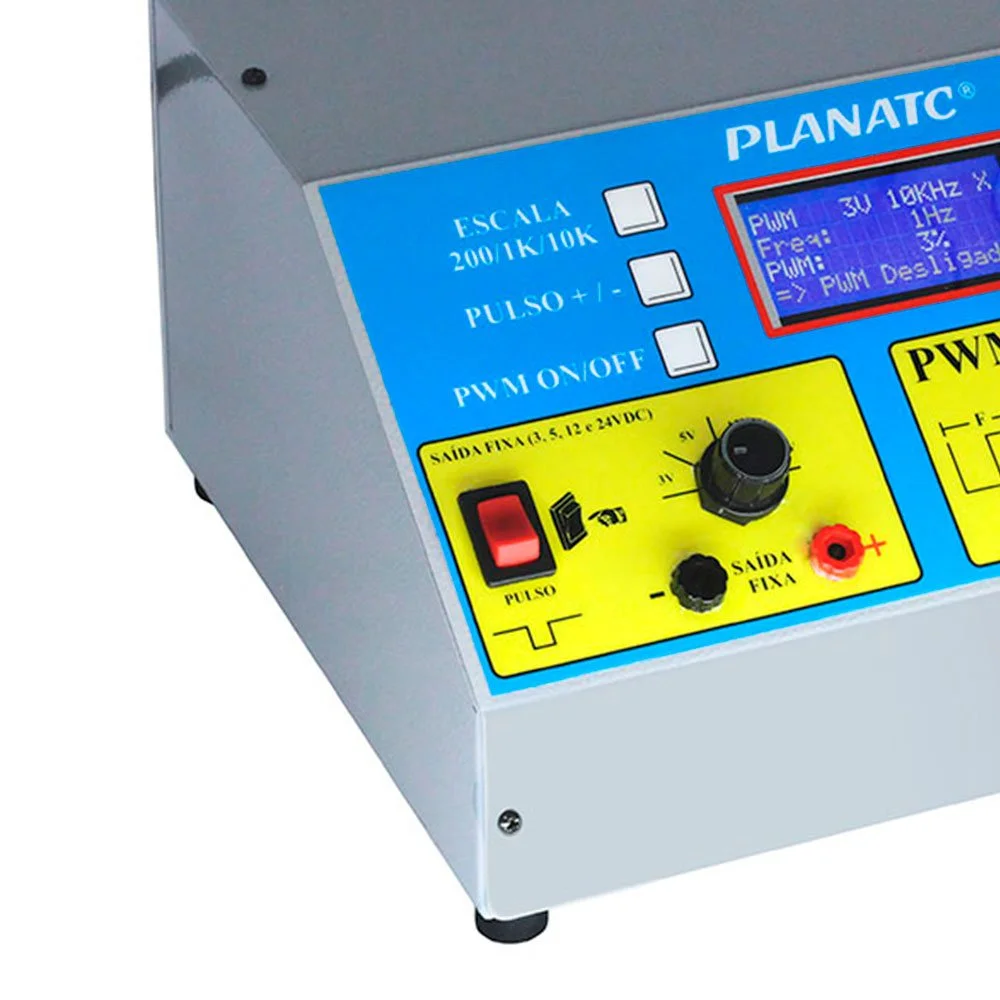 Gerador de Sinal Pwm e Teste de Alternador Piloto Gpwm-1210 Planatc