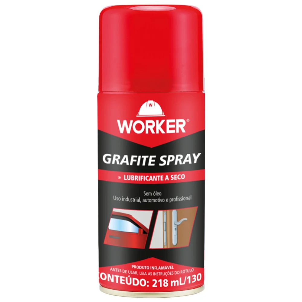 Grafite Spray Aerosol 218Ml/130G 47597 Worker