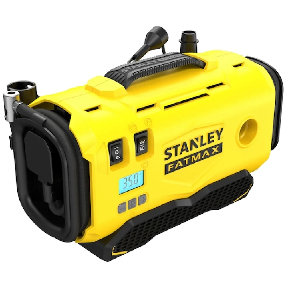 Inflador de Ar 20V sem Bateria e Carregador da Stanley