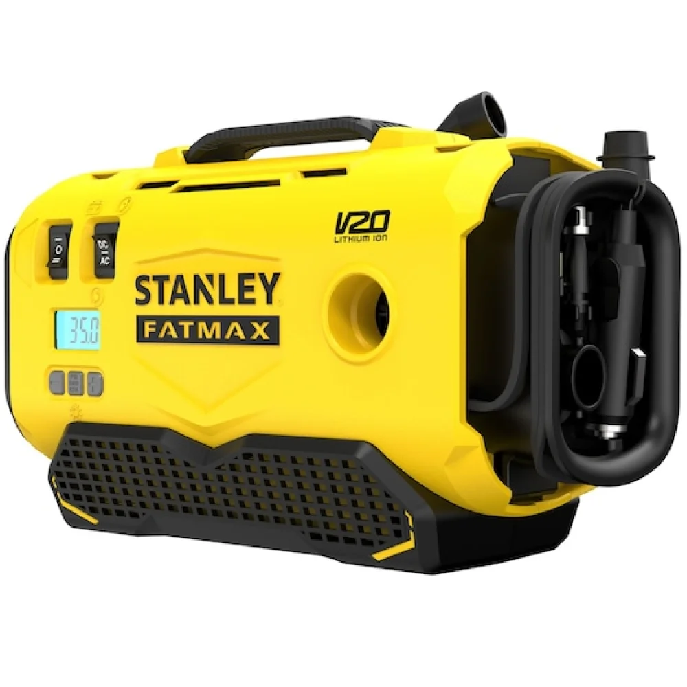 Inflador de Ar 20V sem Bateria e Carregador da Stanley