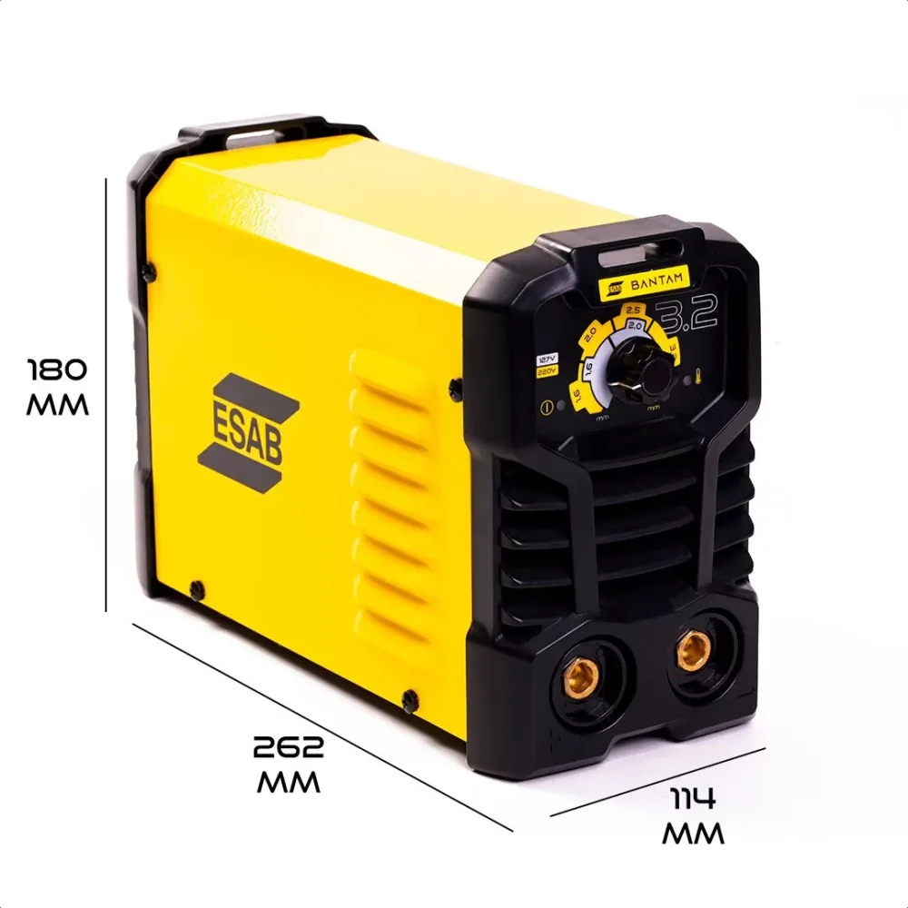 Máquina de Solda Inversora Bantam 3,2 160A Bivolt da Esab