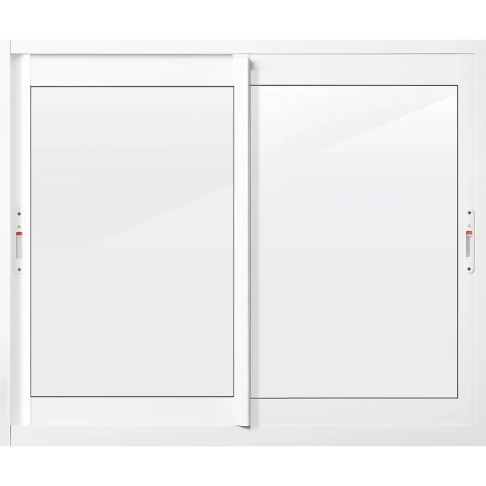 Janela Invicta de Alumínio Br 2 Folhas Vl 100X120Cm Metalflex