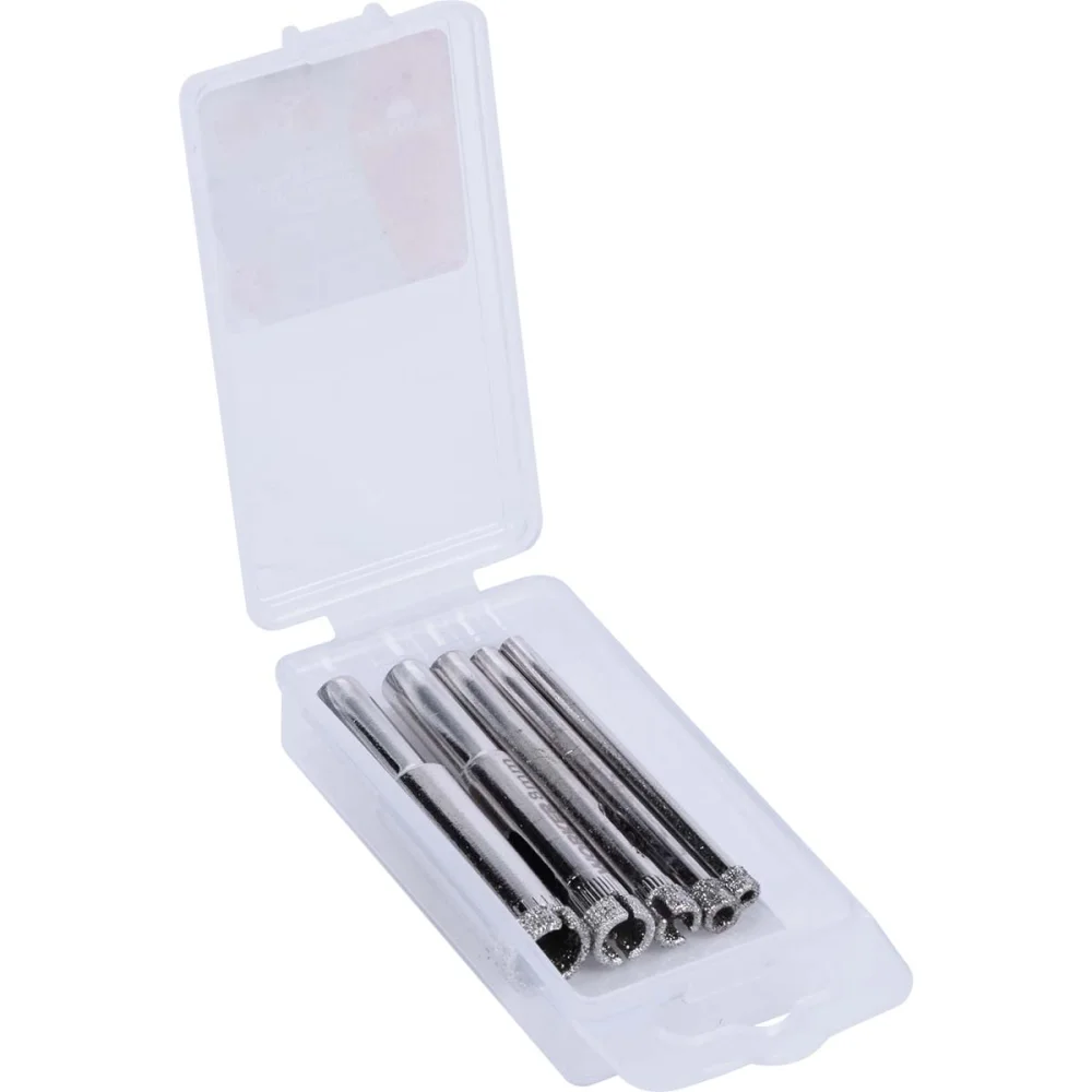 Kit de Serras Copo Diamantada para Vidro 5 Peças 4Mm-10Mm Worker