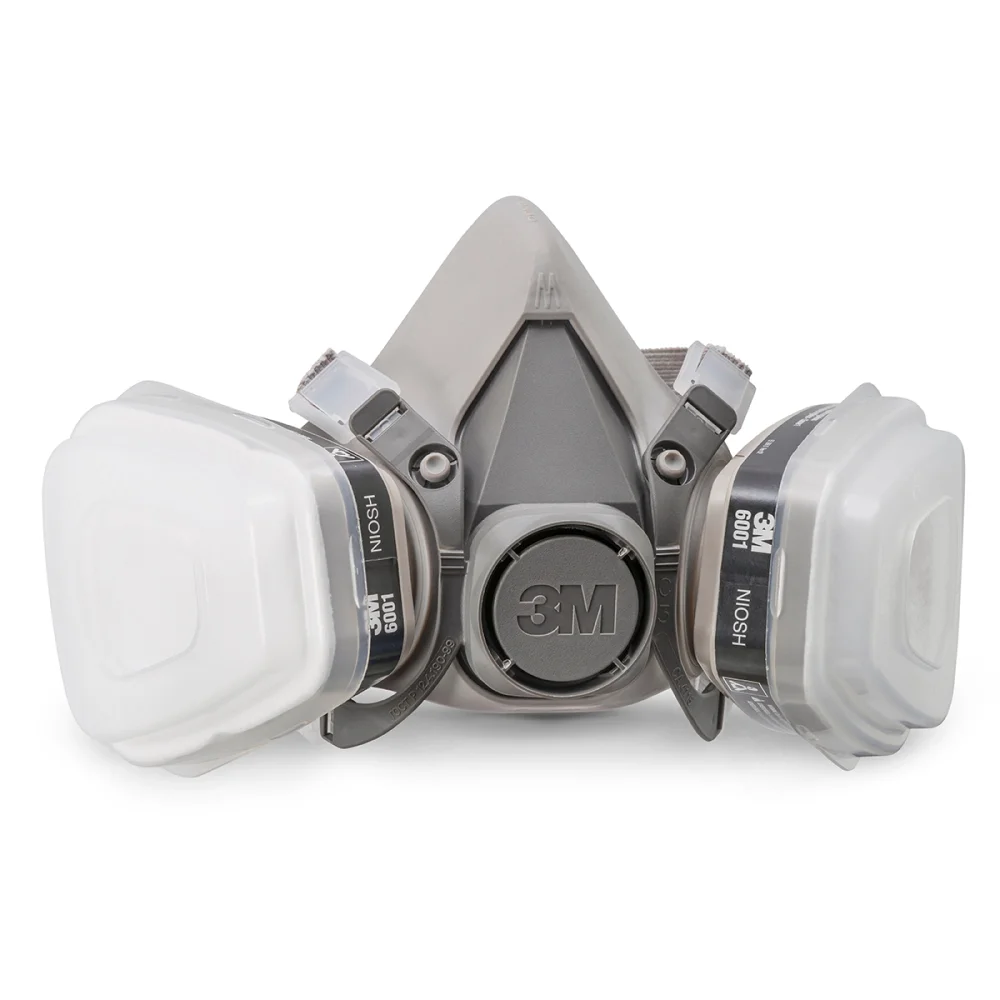 Kit Respirador Semi Facial para Pintura com 2 Filtros 3M