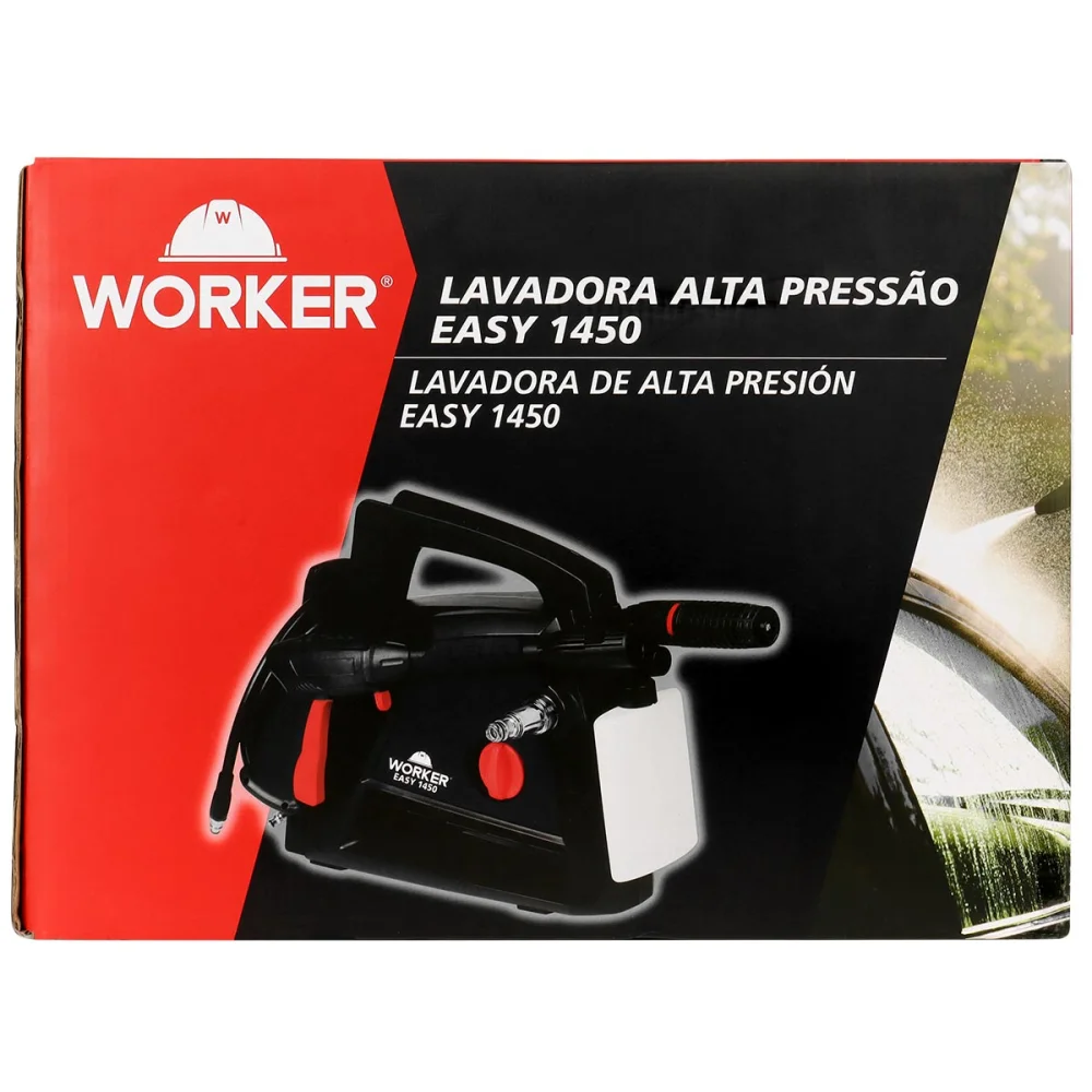 Lavadora de Alta Pressão Easy 1450 1400W 127V Worker