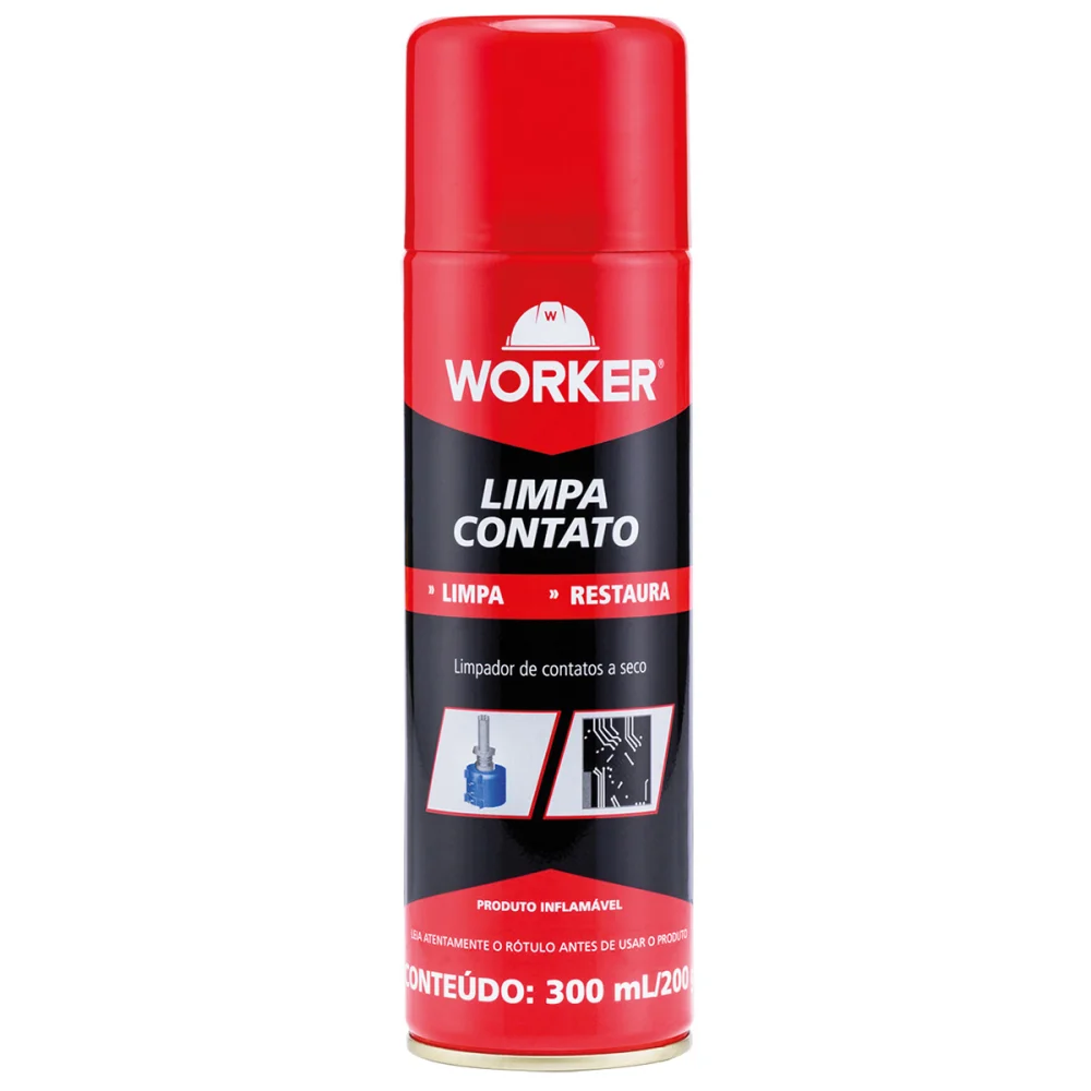 Limpa Contato Spray 300 ML Worker