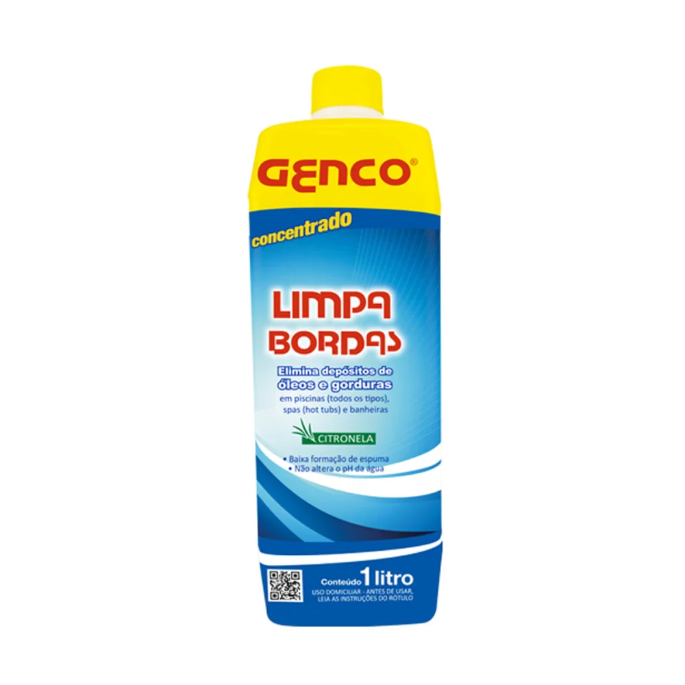 Limpa de Bordas Biodegradável Concentrado 1Litro Genco 