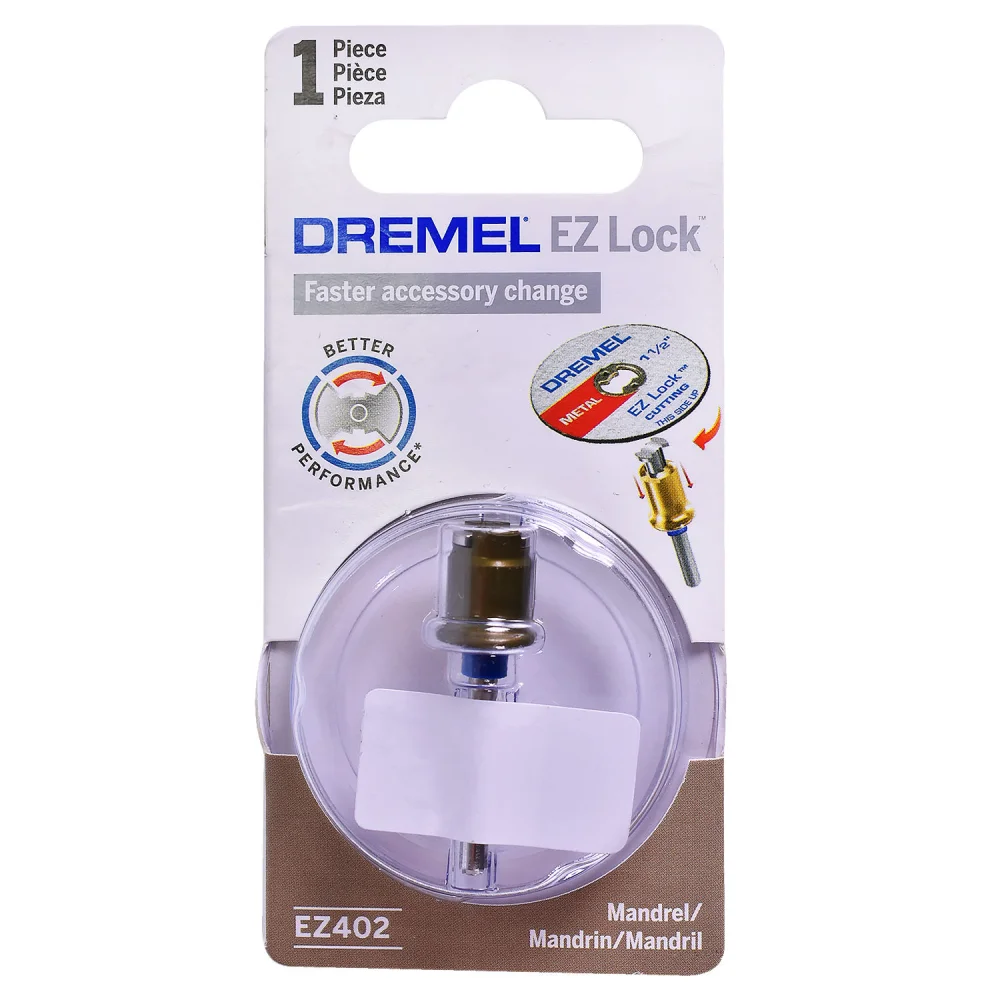 Mandril Pinça 1/8" Ez-Lock Ez402 Dremel