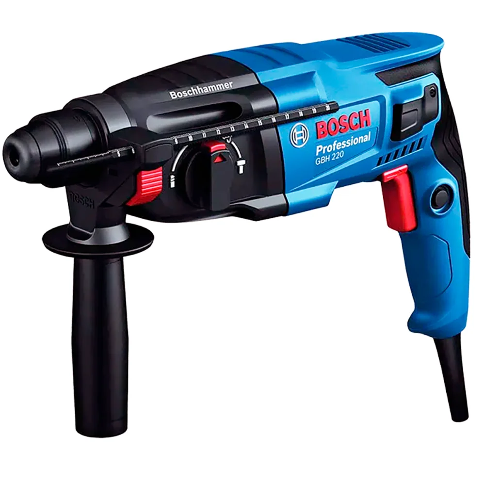 Martelete Perfurador Gbh220 com Maleta 720W 127V Bosch