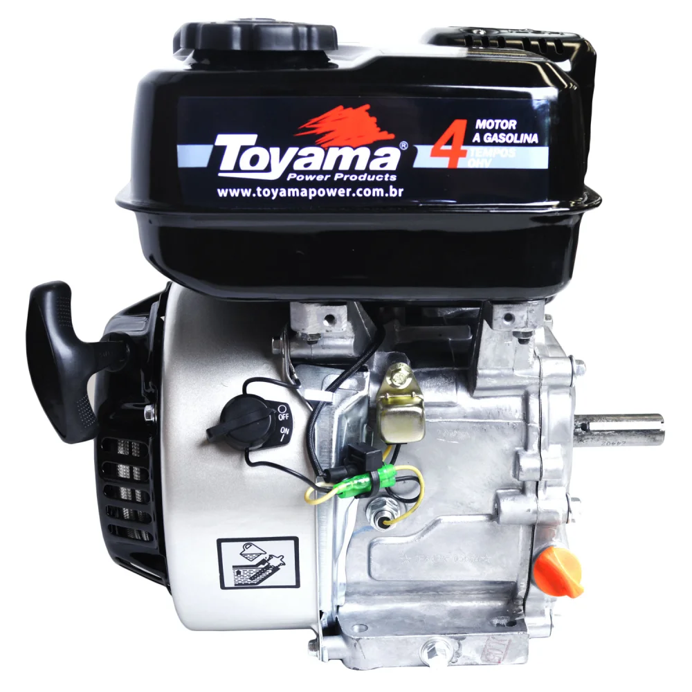 Motor Gasolina Ohv 4Tempos Refrigerado Ar 6,0 Hp Te60 Toyama