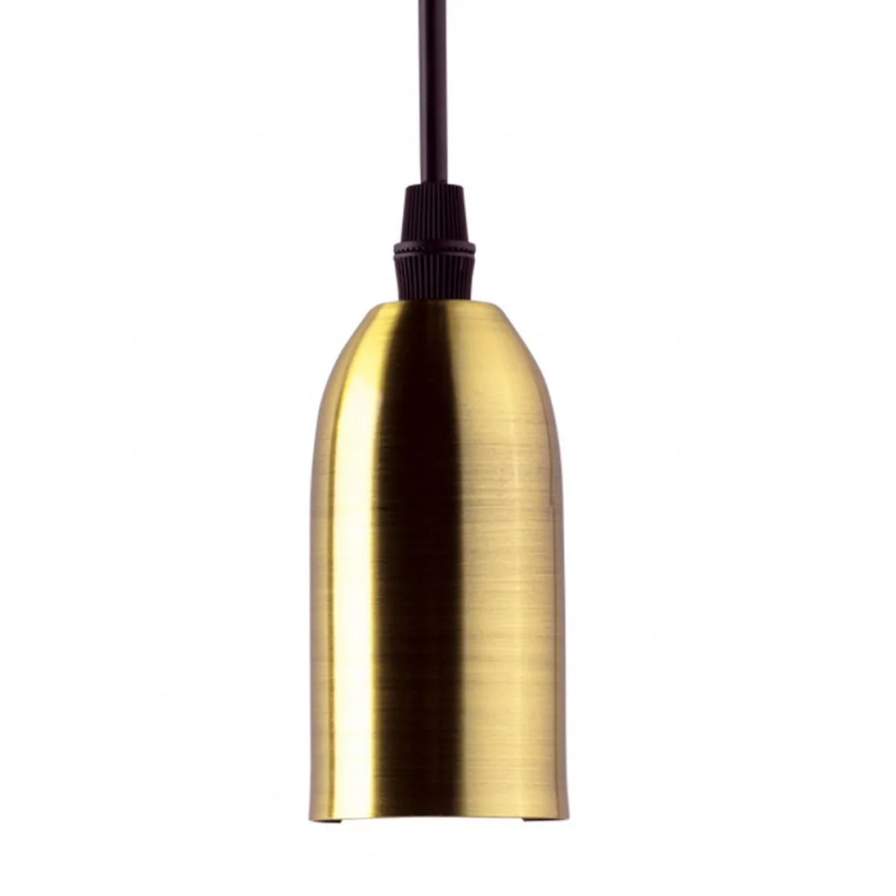 Pendente Dot Metal E27 40W Vintage Ouro Taschibra