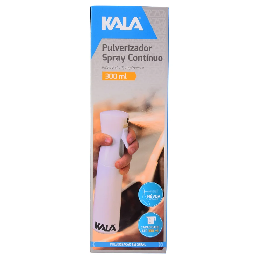 Pulverizador Branco em Spray Contínuo 300Ml Kala