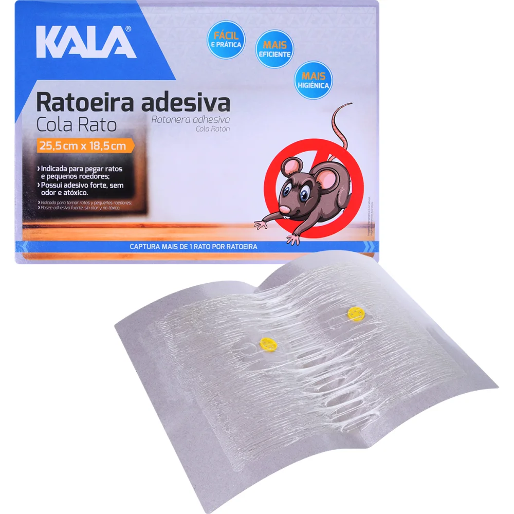 Ratoeira Adesiva para Rato Kala