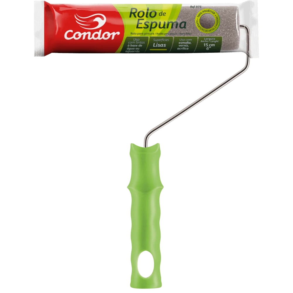 Rolo de Espuma Pintura com 15Cm Modelo 8094 do Condor