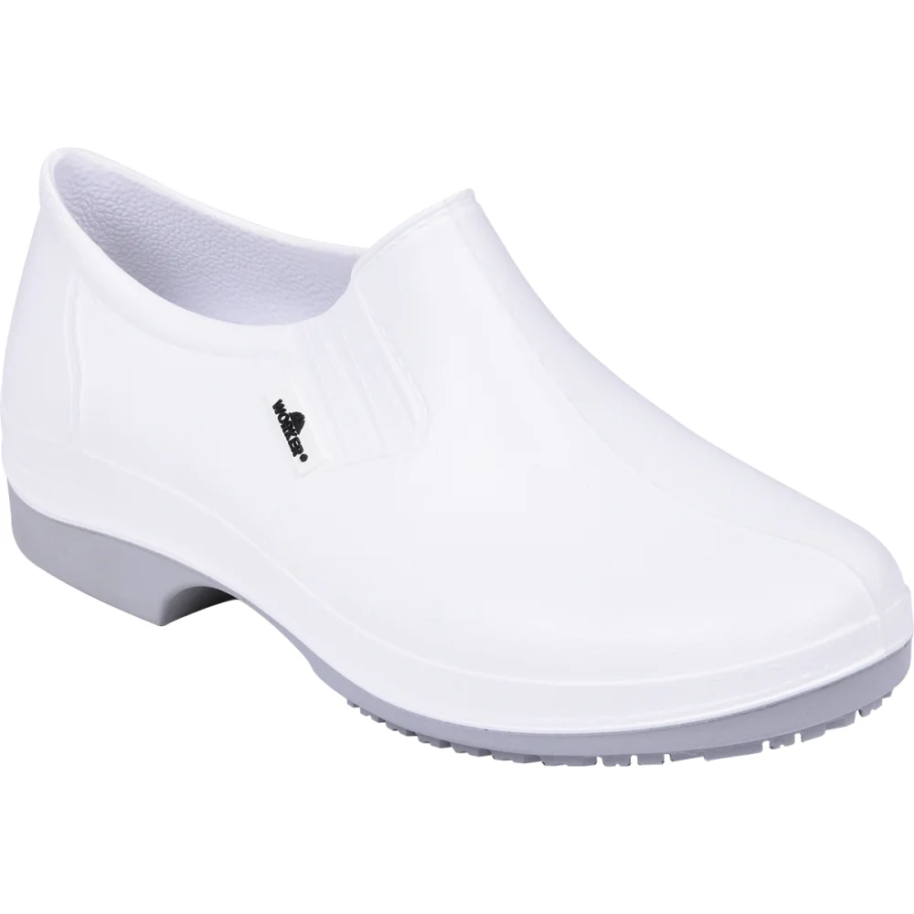 Sapato de Segurança Pu Branco Antiderrapante N°36 Worker